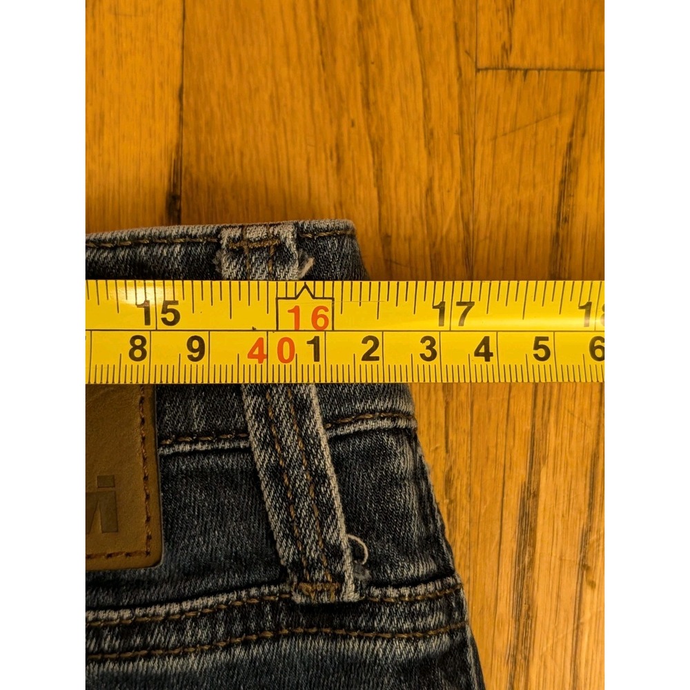 Mavi Jeans Zach Straight Leg Men's 33x29 Dark Wash Stretch Cotton Denim Zip Fly - Picture 11 of 15